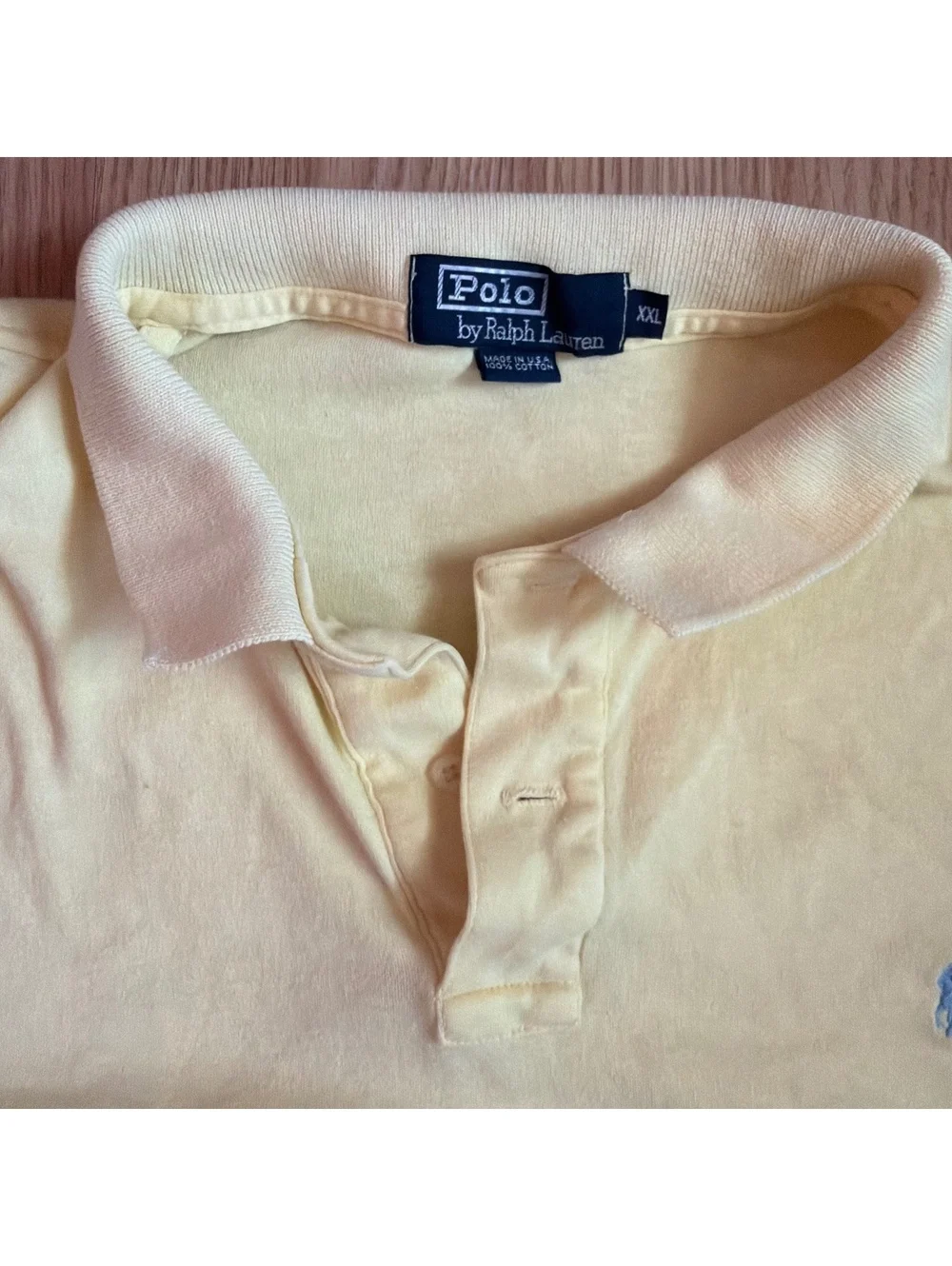 Polo Ralph Lauren Yellow Polo Size XXL